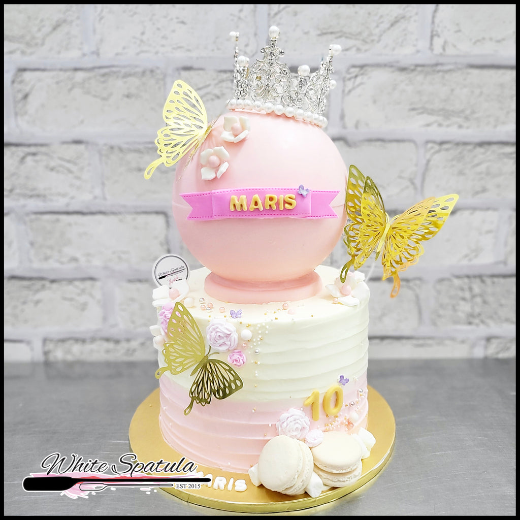Butterfly Princess Pinata Surprise Cake