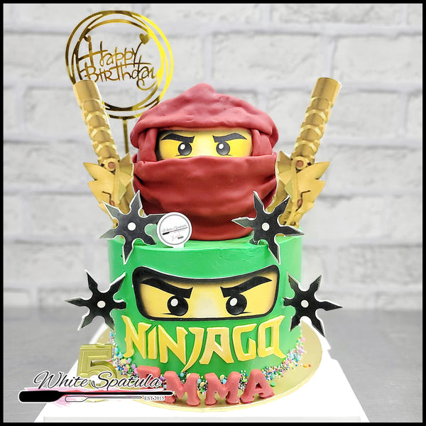 Go Ninja Go Pinata Surprise Cake