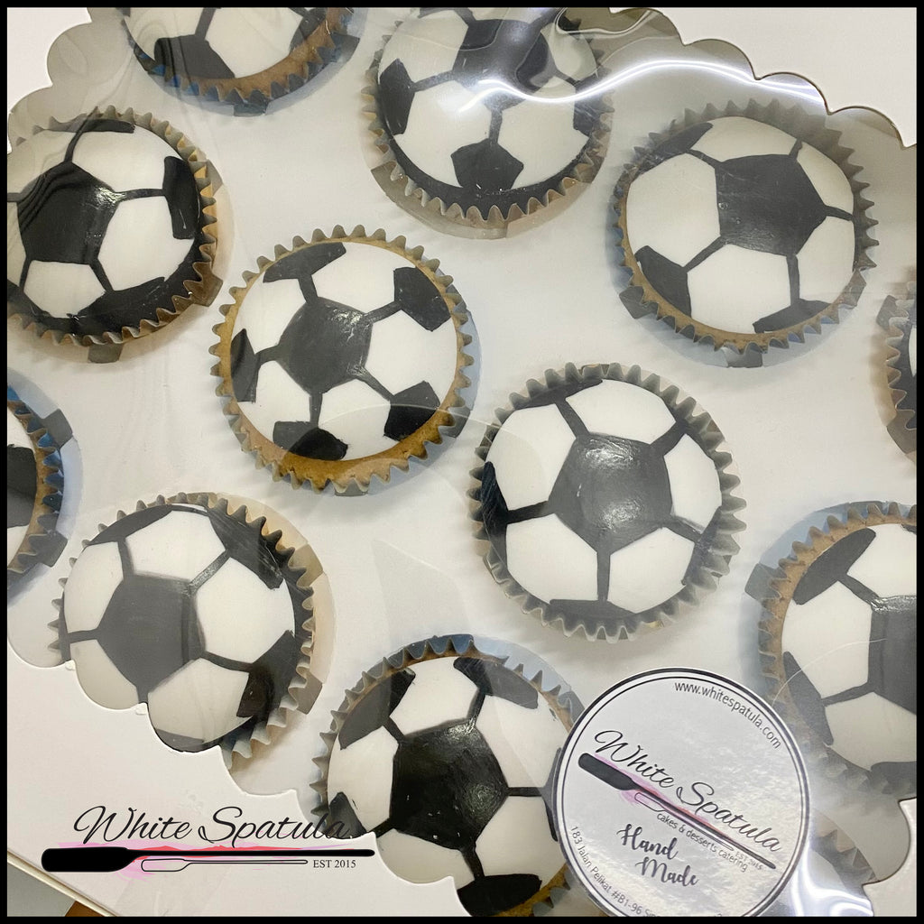 Soccer / Football Cupcakes
