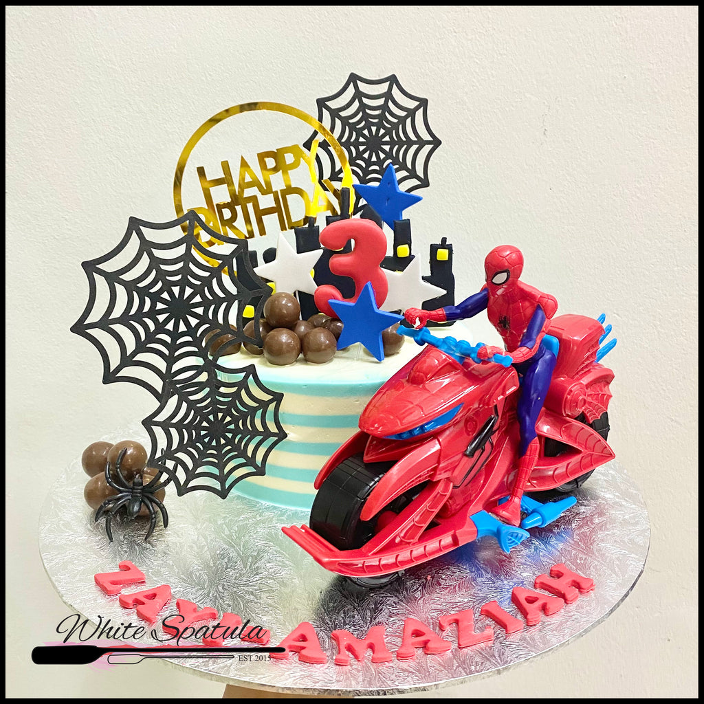WS Cake with Free Authentic toy (Limited Edition Spiderman)